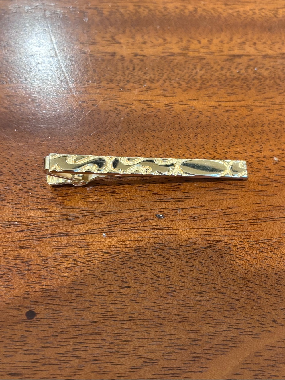 Vintage Anson Goldtone Tie Clip MCM